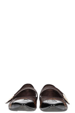 LOUIS VUITTON Cap Toe Flats Canvas MNG