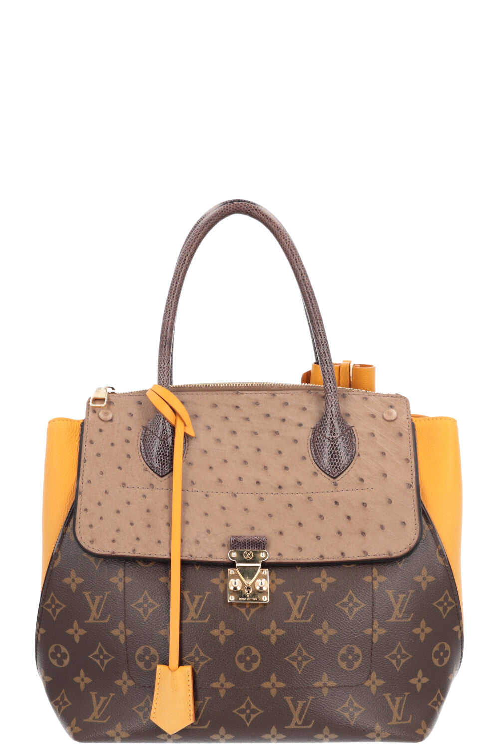 Louis vuitton leather tote discount