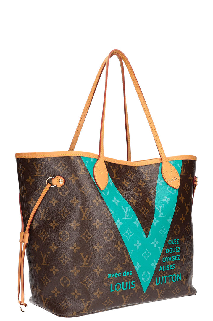 LOUIS VUITTON V Neverfull MM with Pochette