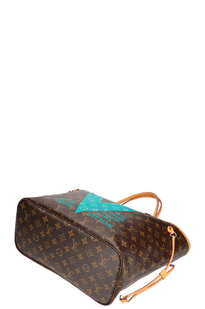 LOUIS VUITTON V Neverfull MM with Pochette