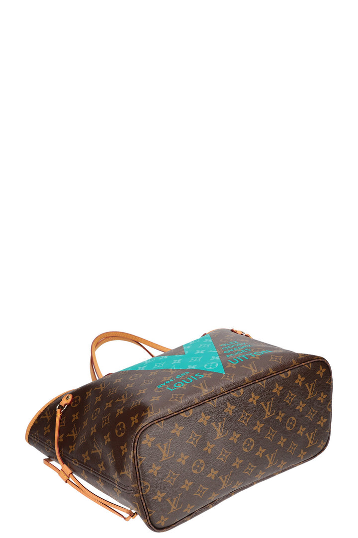 LOUIS VUITTON V Neverfull MM with Pochette