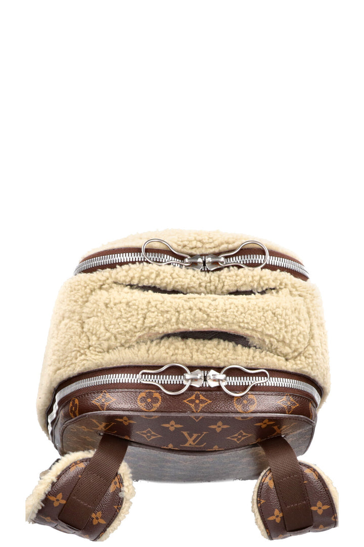 LOUIS VUITTON Marc Newson Sac à dos Shearling MNG