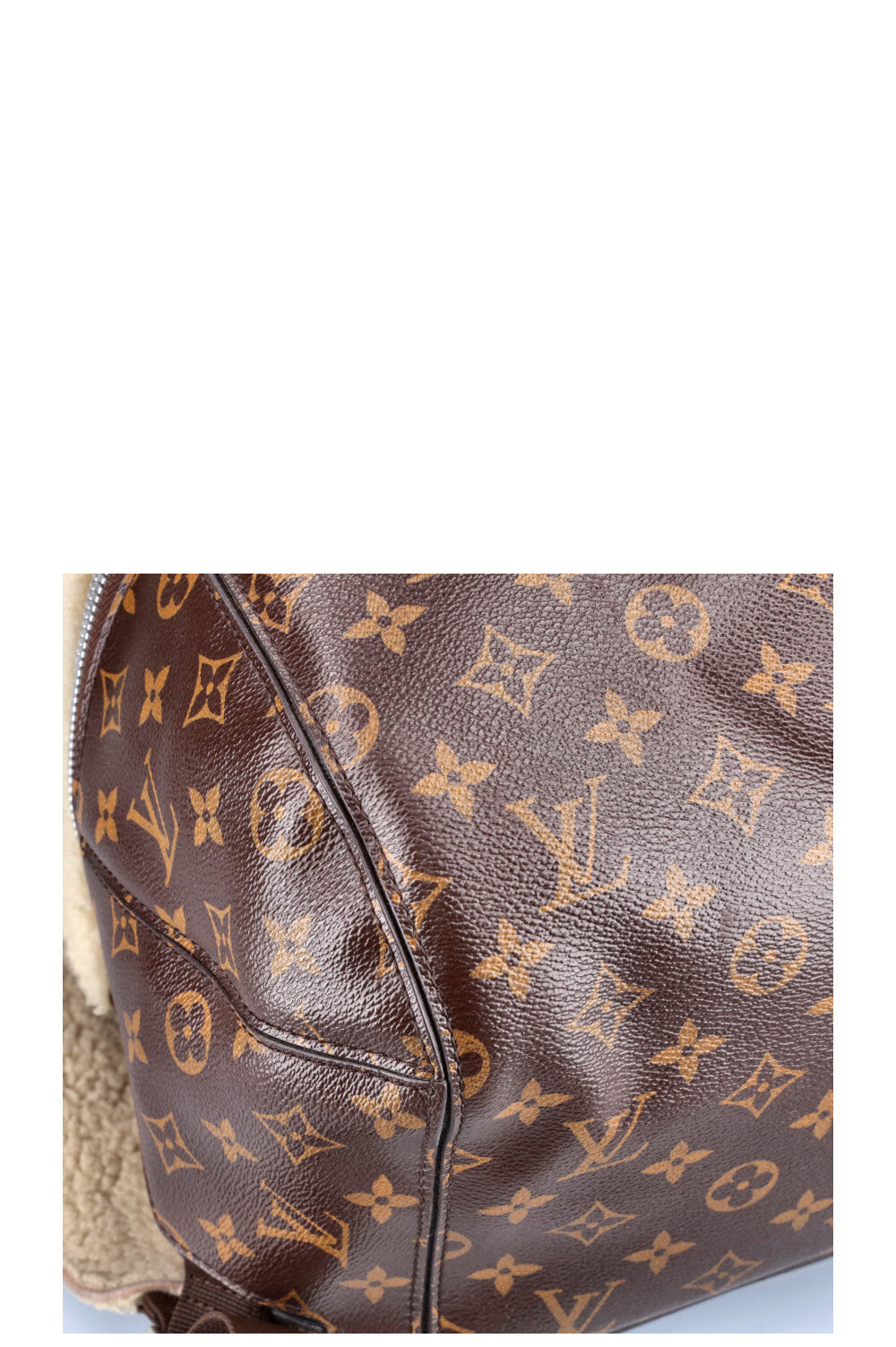 LOUIS VUITTON Marc Newson Sac à dos Shearling MNG