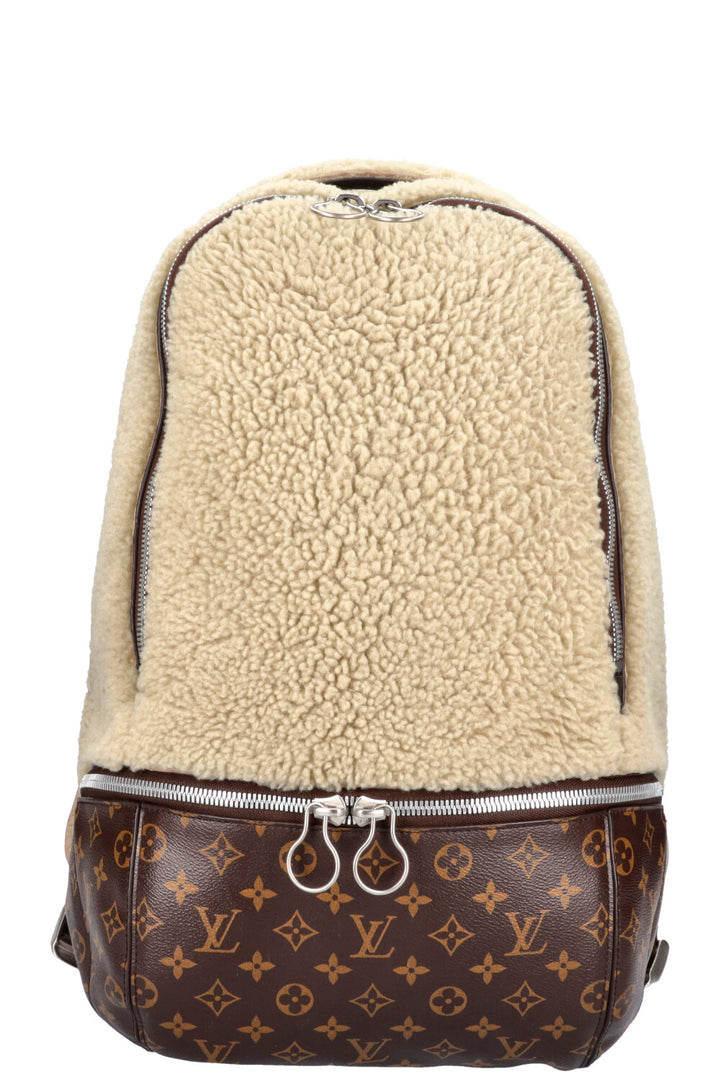 LOUIS VUITTON Marc Newson Sac à dos Shearling MNG
