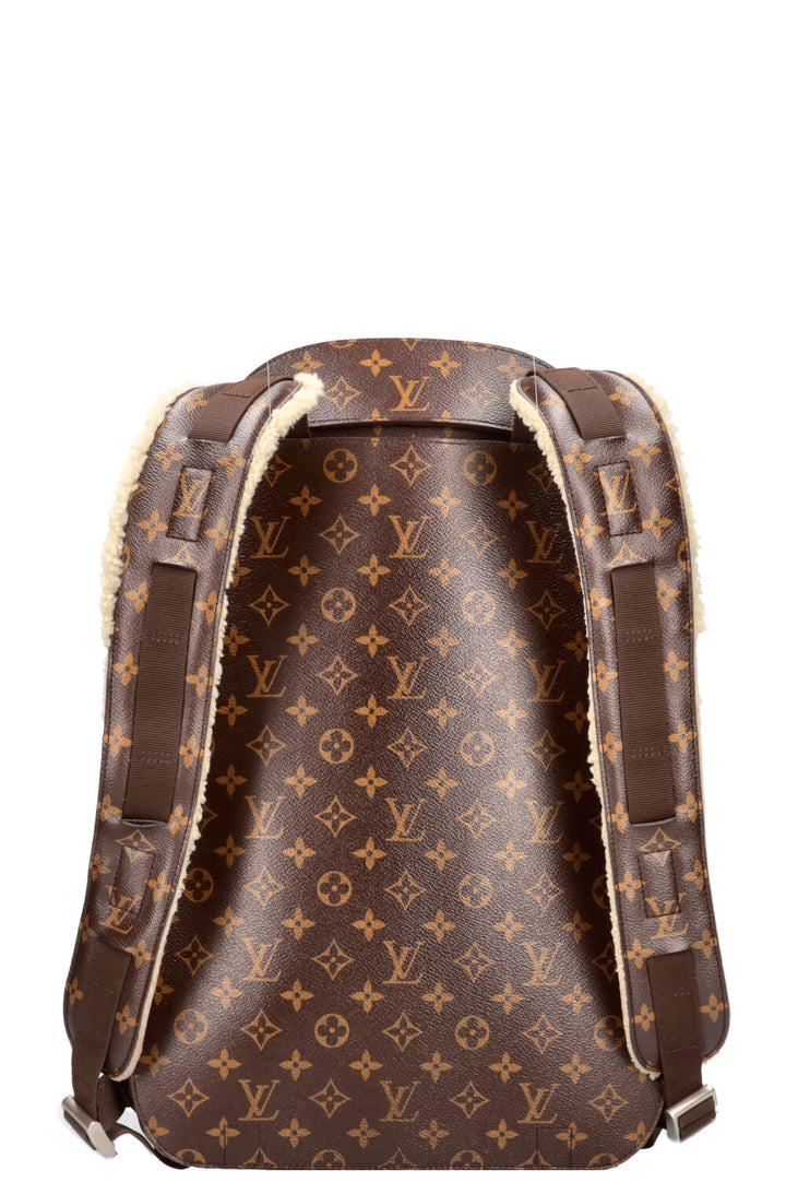 LOUIS VUITTON Marc Newson Sac à dos Shearling MNG