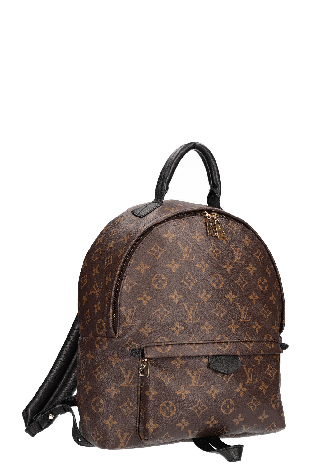 Palm springs cloth backpack Louis Vuitton Brown in Cloth - 29844519