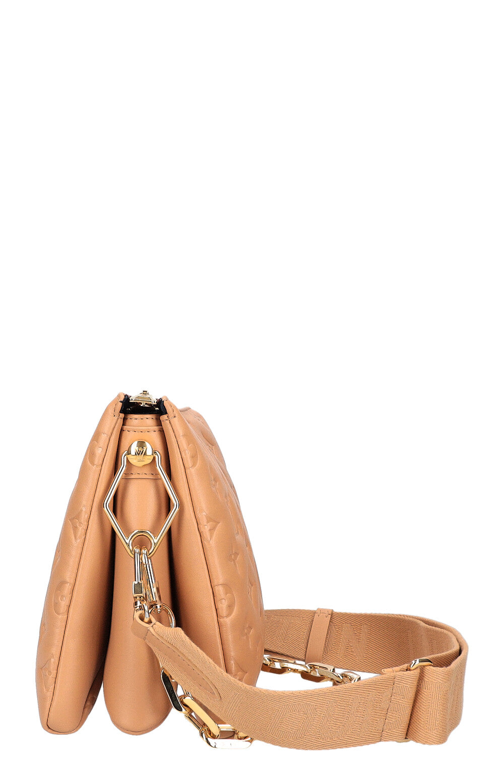 LOUIS VUITTON Coussin PM Bag Beige Empreinte