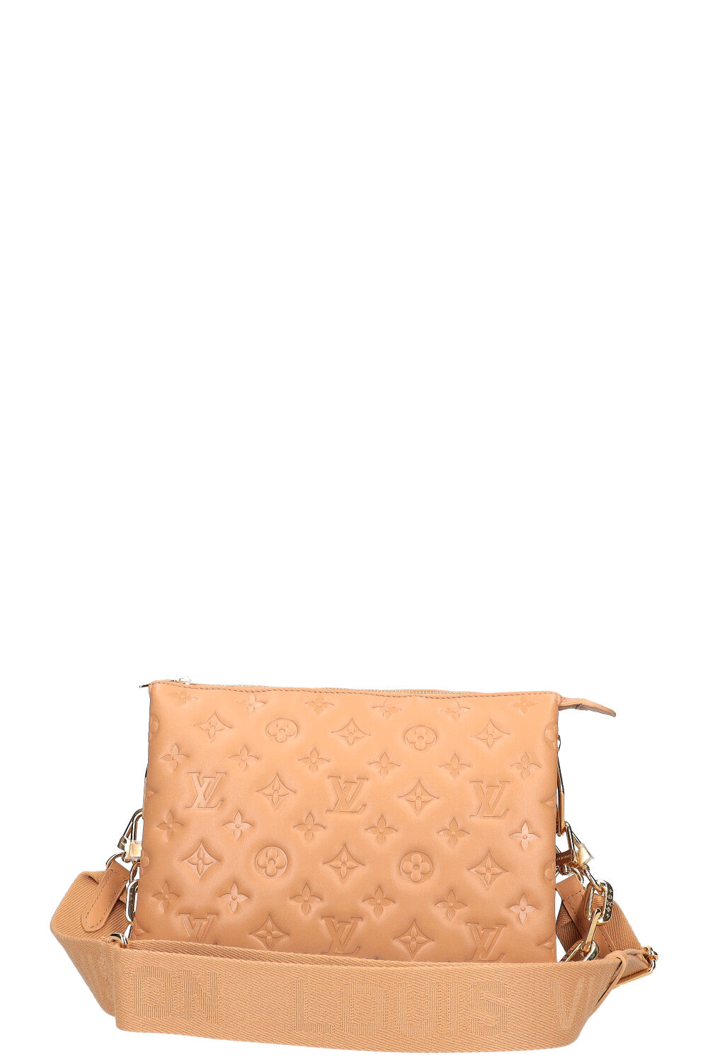 LOUIS VUITTON Coussin PM Bag Beige Empreinte