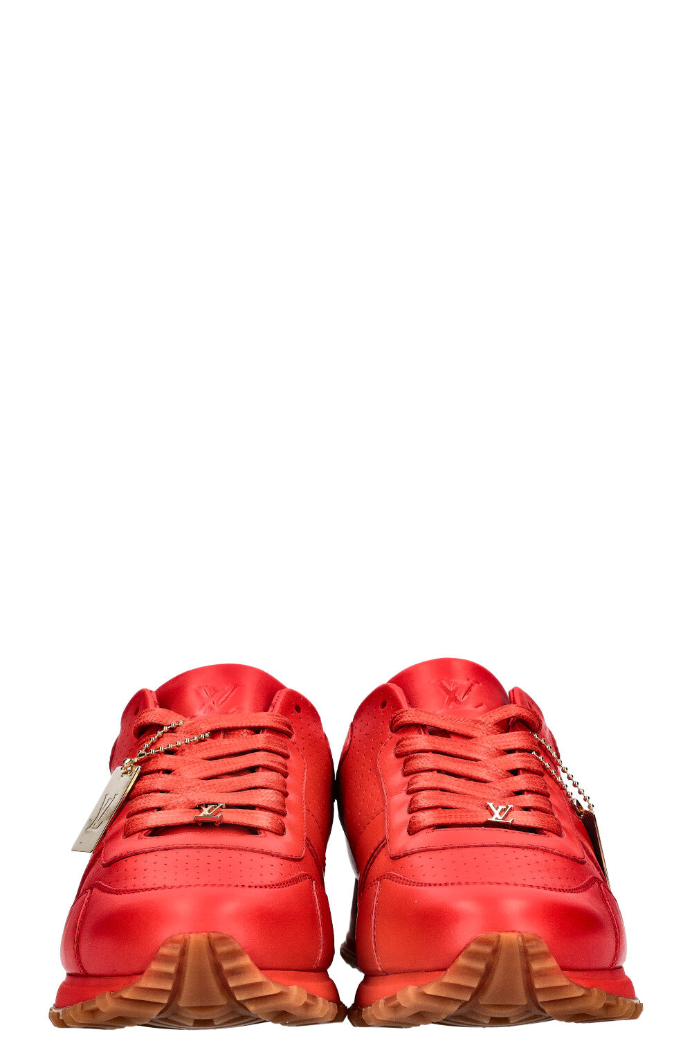 LOUIS VUITTON x SUPREME RunAway Sneakers Red