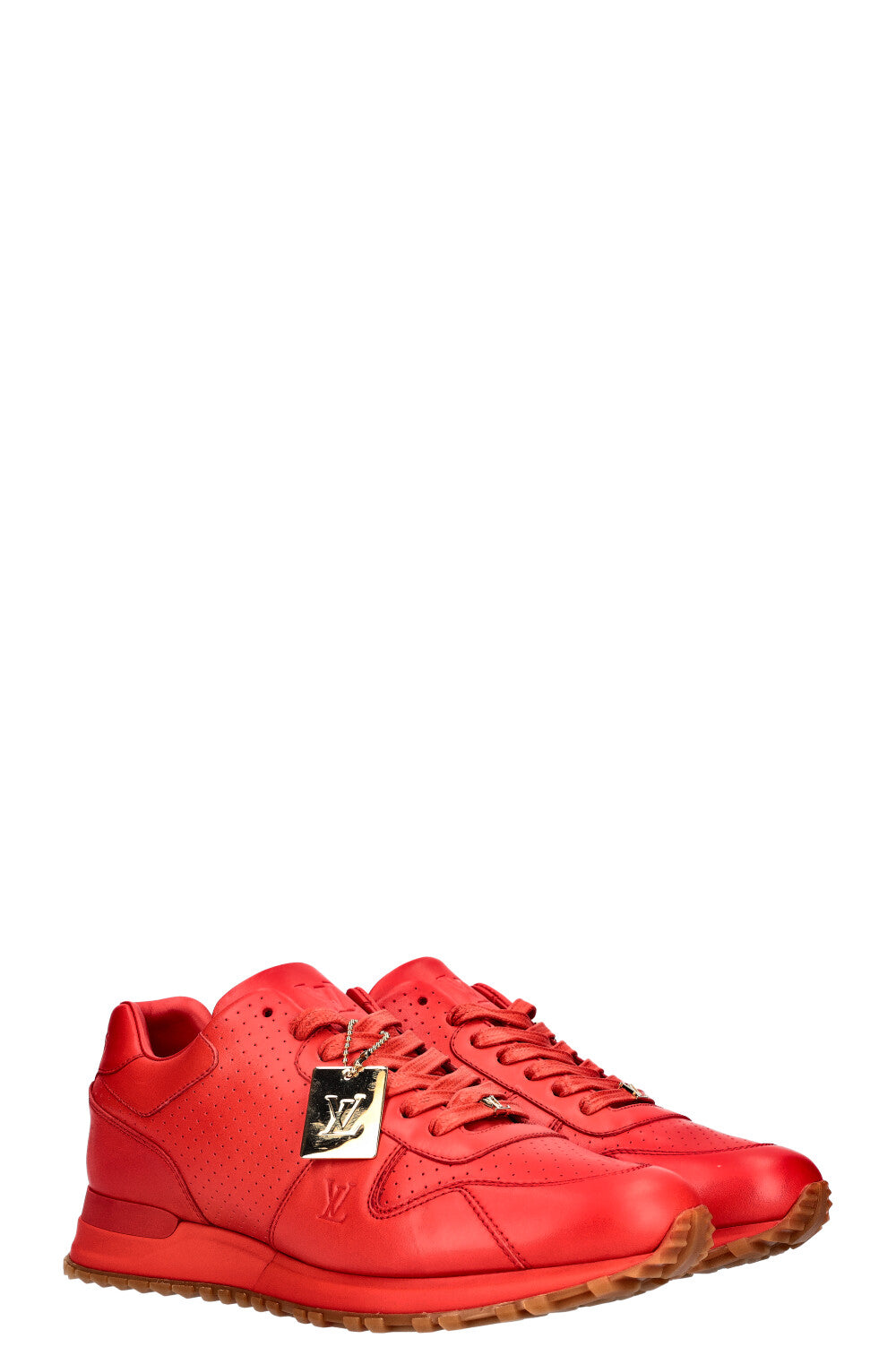 LOUIS VUITTON x SUPREME RunAway Sneakers Red