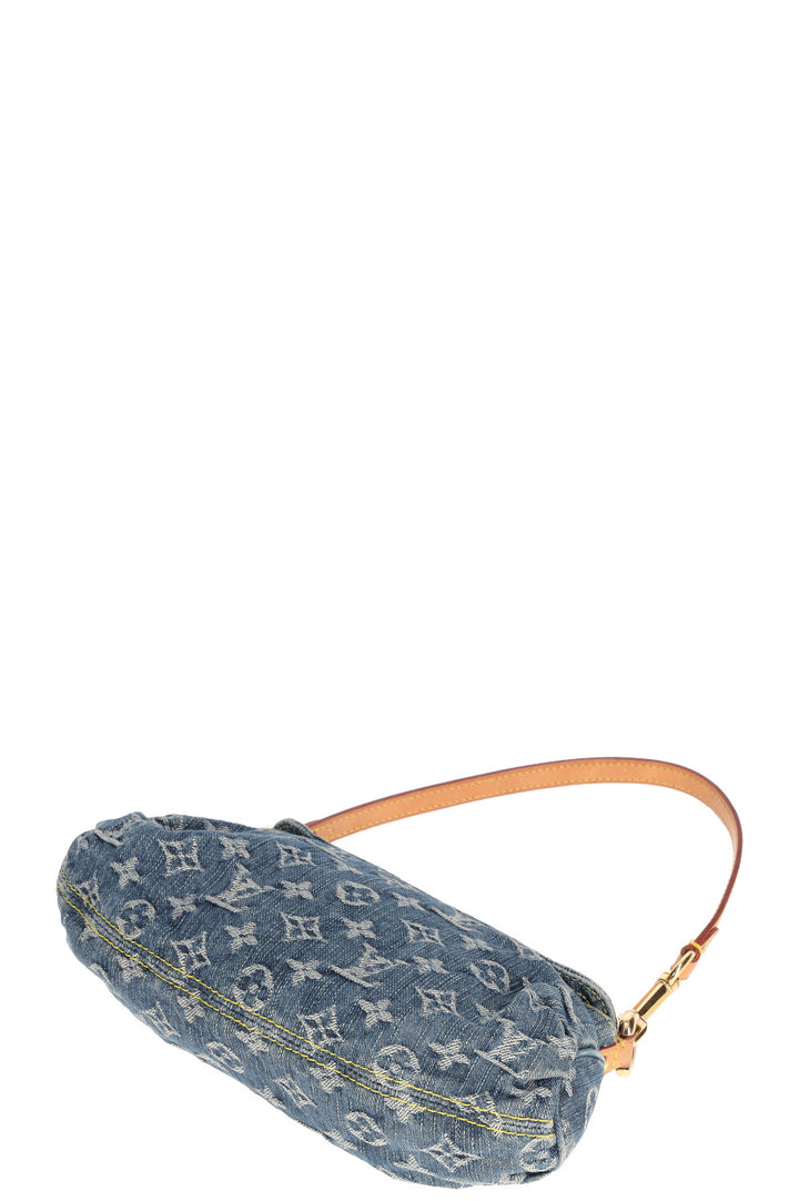LOUIS VUITTON Mini Pleaty Bag MNG Denim