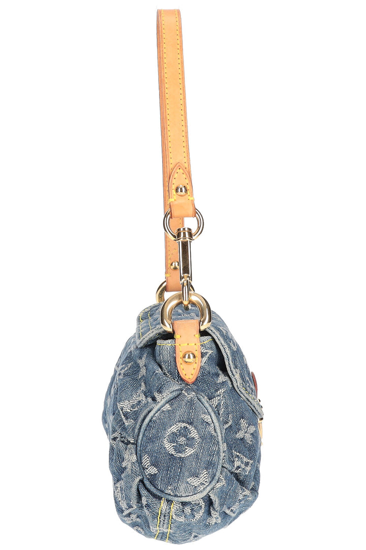 LOUIS VUITTON Mini Pleaty Bag MNG Denim