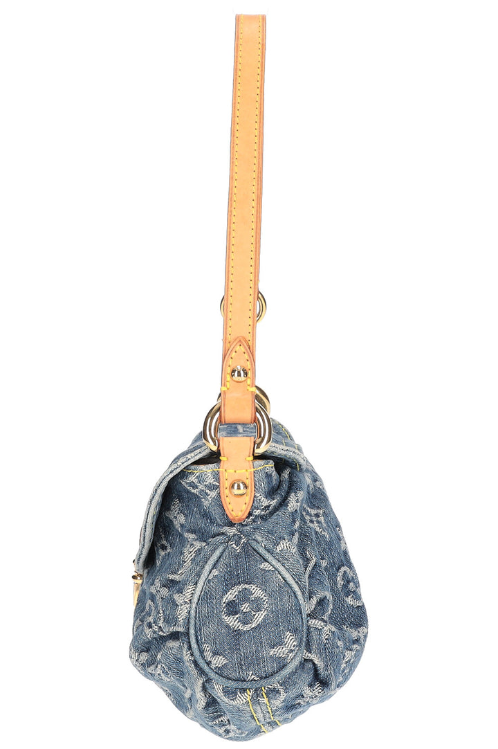 LOUIS VUITTON Mini Pleaty Bag MNG Denim