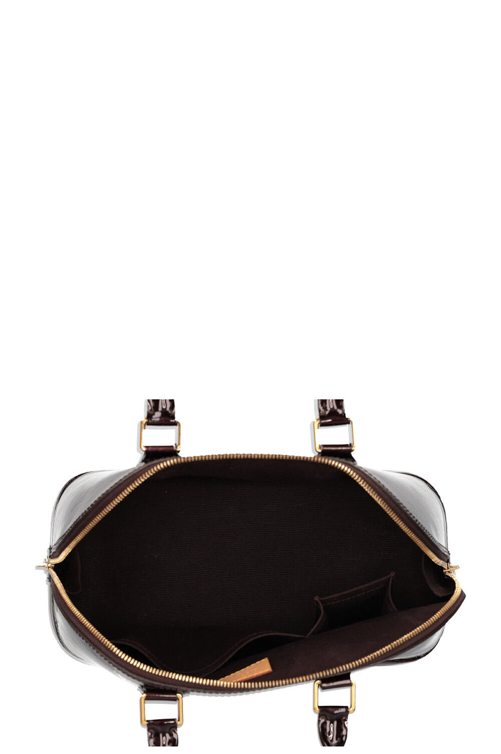 LOUIS VUITTON Alma PM Vernis Amarante