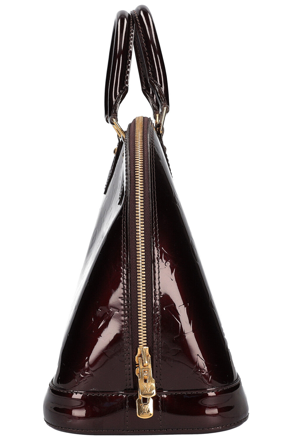 LOUIS VUITTON Alma PM Vernis Amarante
