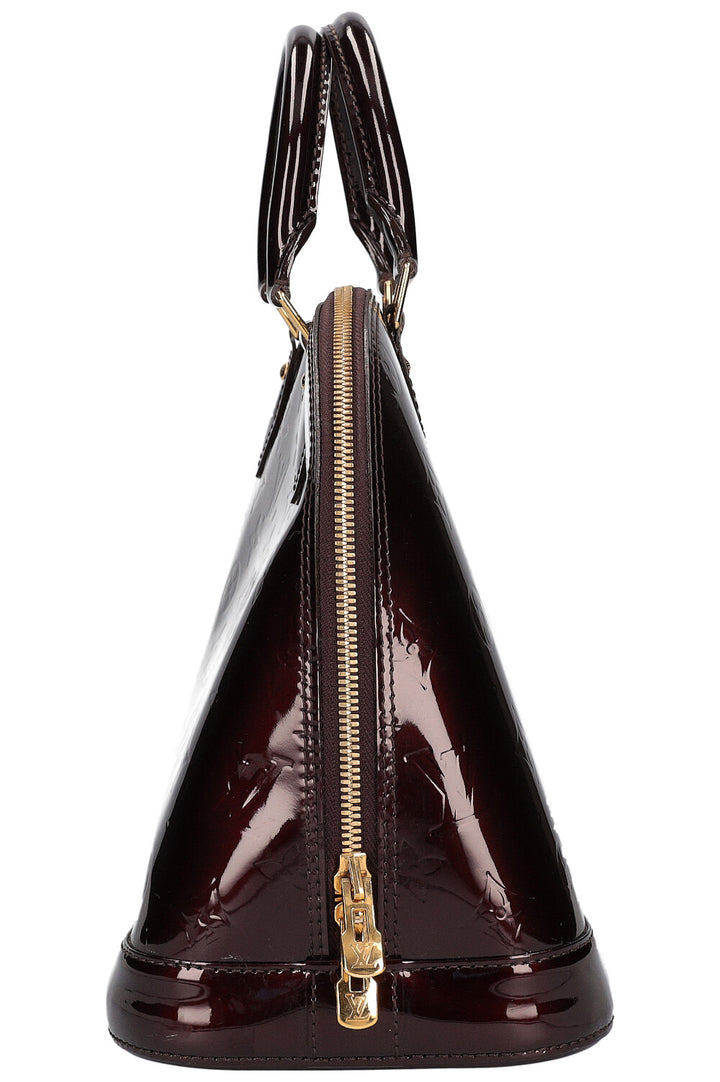 LOUIS VUITTON Alma PM Vernis Amarante