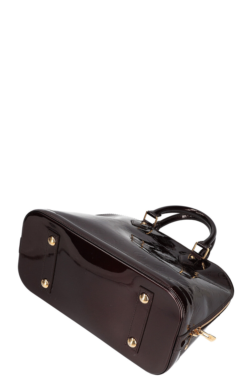 LOUIS VUITTON Alma PM Vernis Amarante