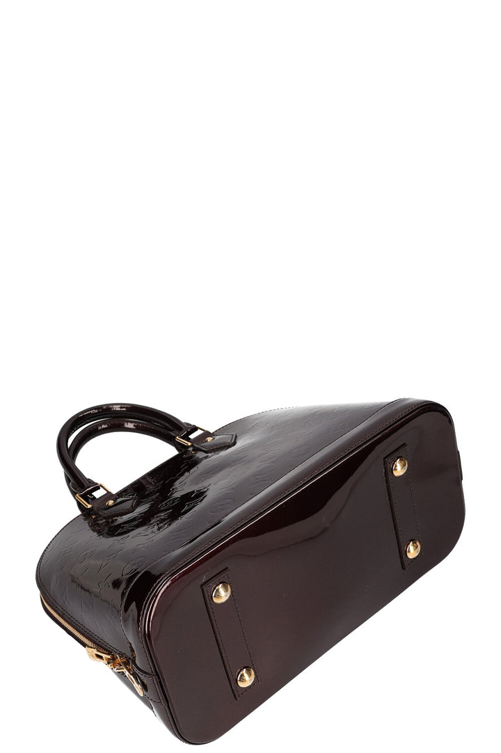 LOUIS VUITTON Alma PM Vernis Amarante