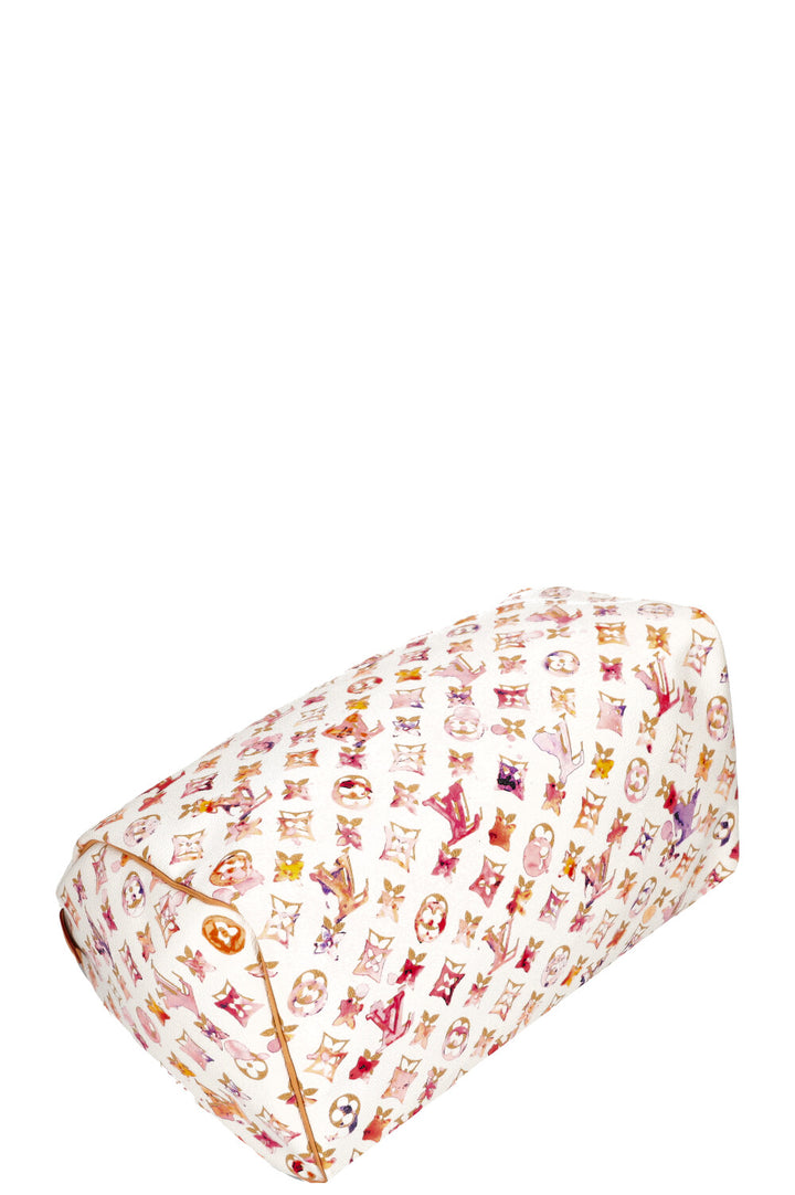LOUIS VUITTON Speedy 35 Richard Prince watercolours