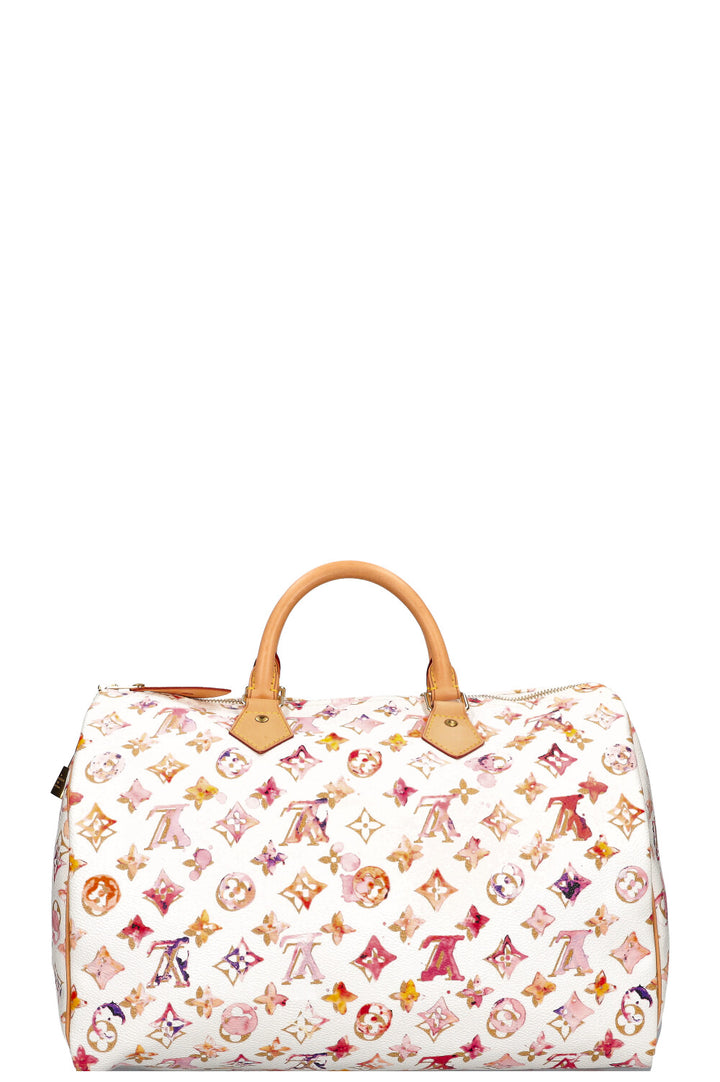 LOUIS VUITTON Speedy 35 Richard Prince watercolours