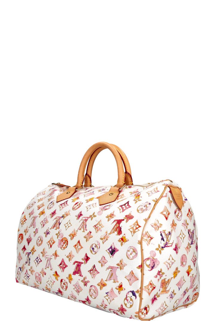 LOUIS VUITTON Speedy 35 Richard Prince watercolours