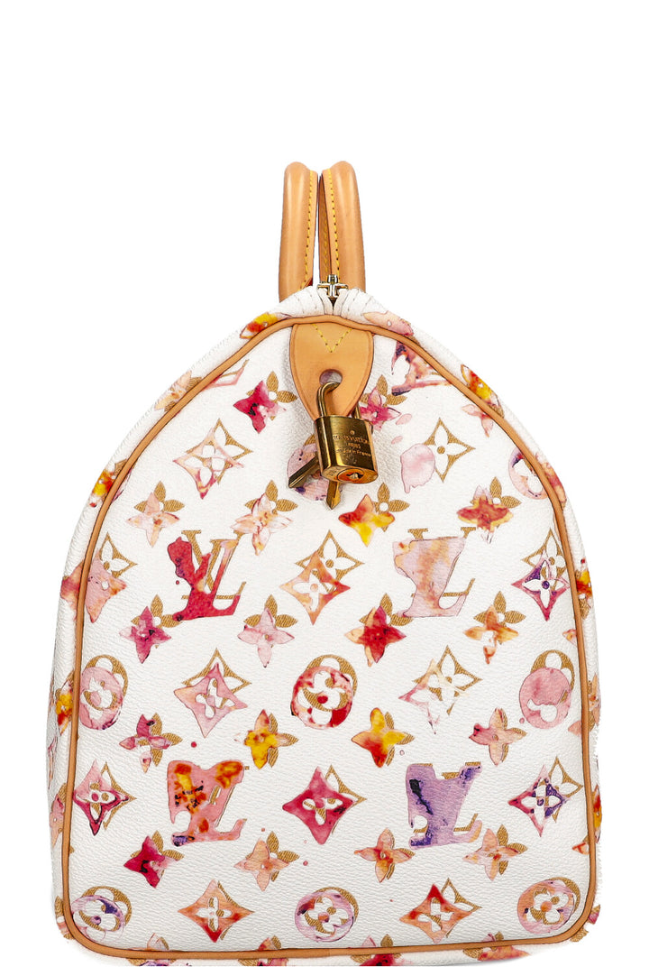 LOUIS VUITTON Speedy 35 Richard Prince watercolours