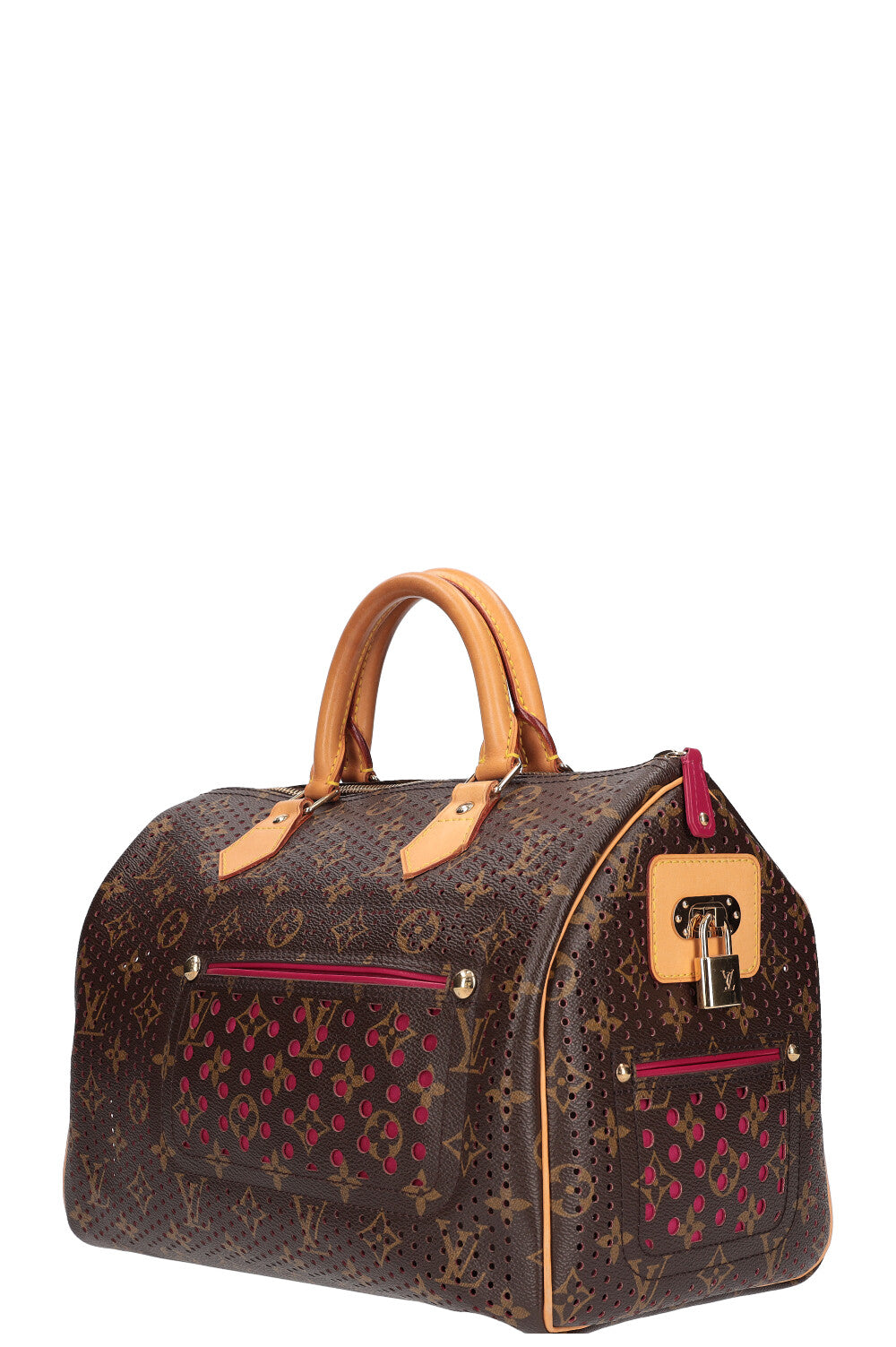 LOUIS VUITTON Speedy 30 Perforated Fuchsia