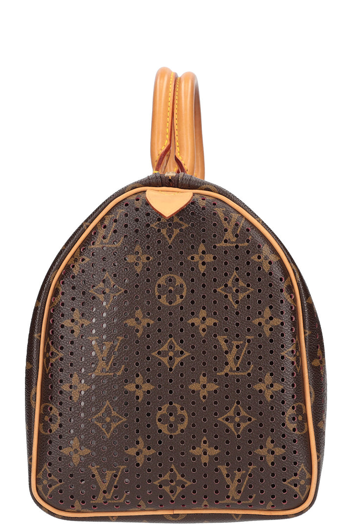 LOUIS VUITTON Speedy 30 Perforated Fuchsia