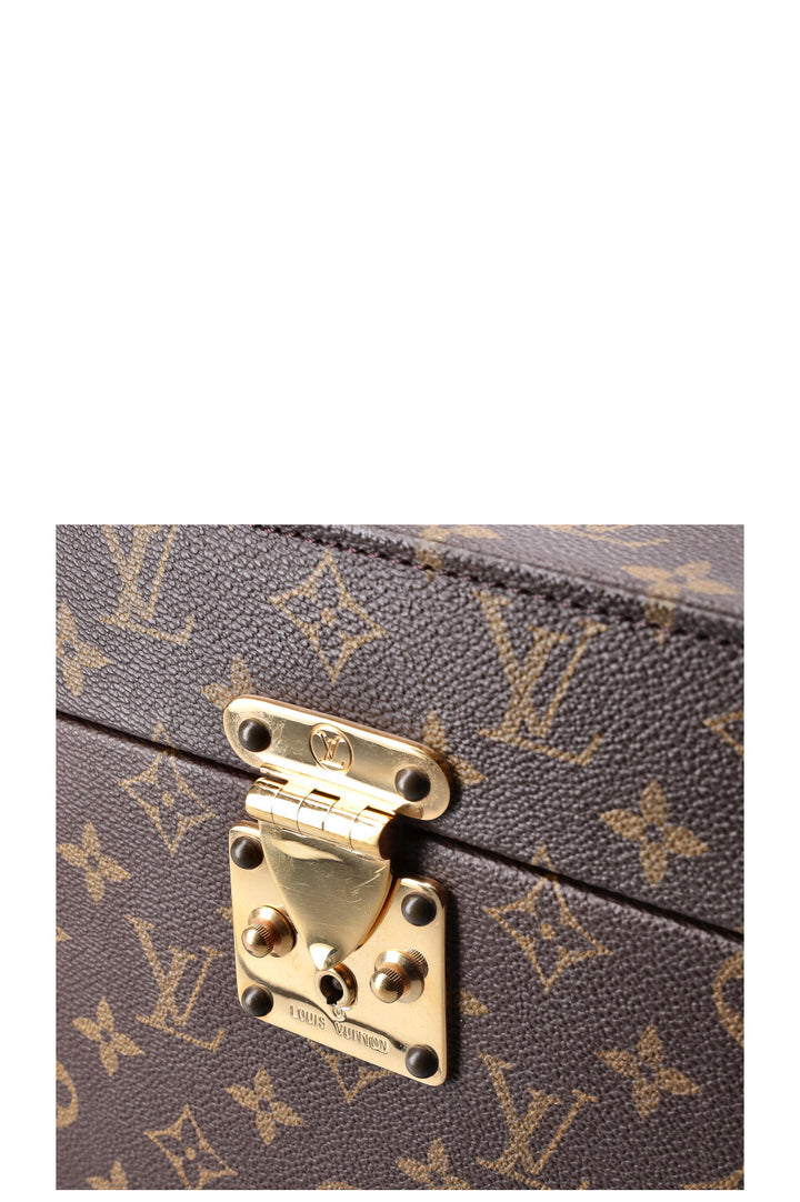 LOUIS VUITTON Malle Cosmétique Hardcase Toile MNG