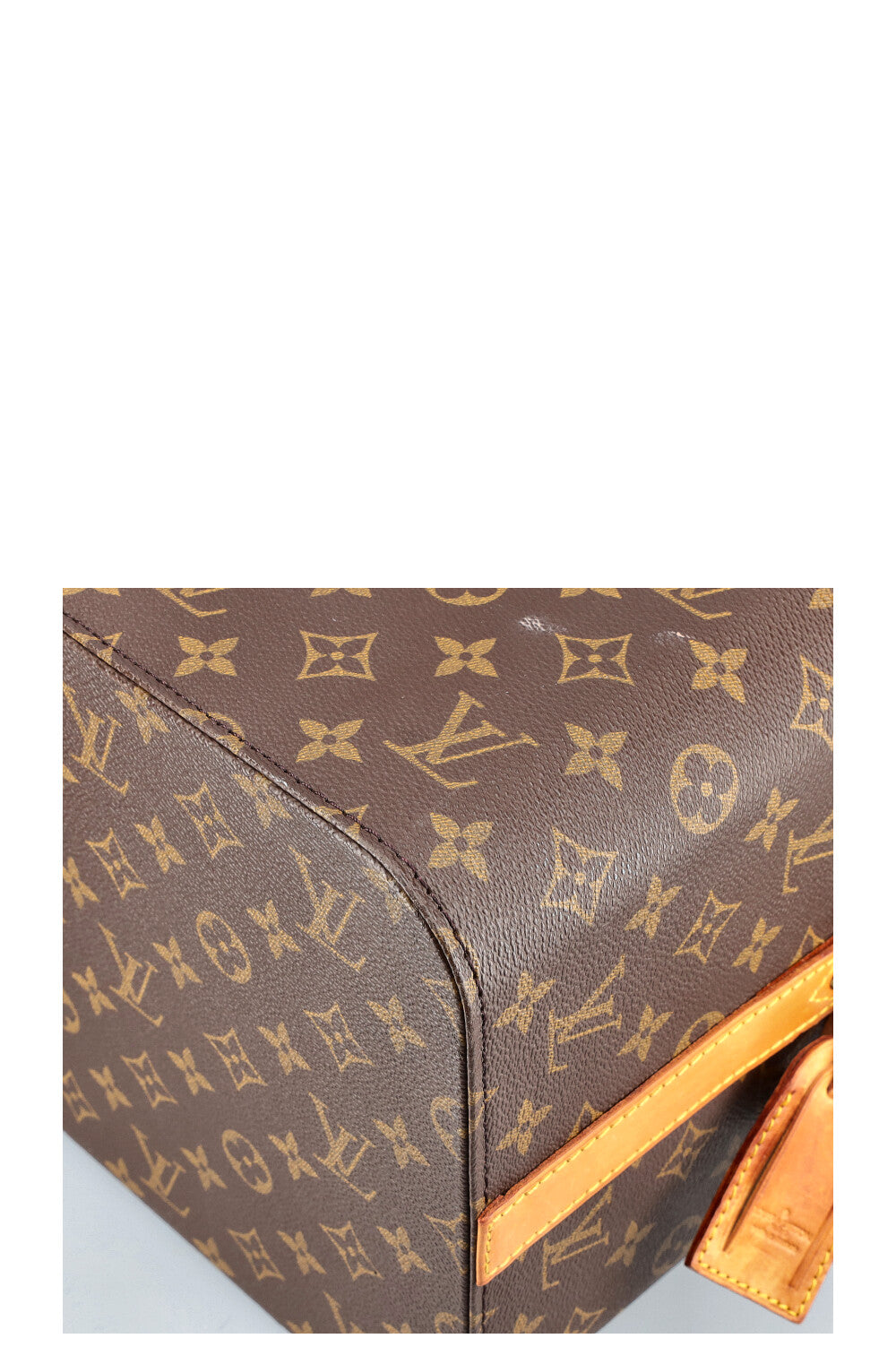 LOUIS VUITTON Cosmetic Trunk Hardcase Canvas MNG