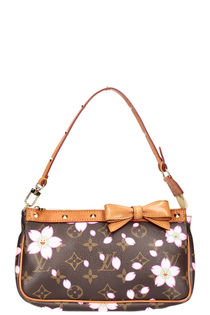 LOUIS VUITTON Murakami Cherryblossom Pochette