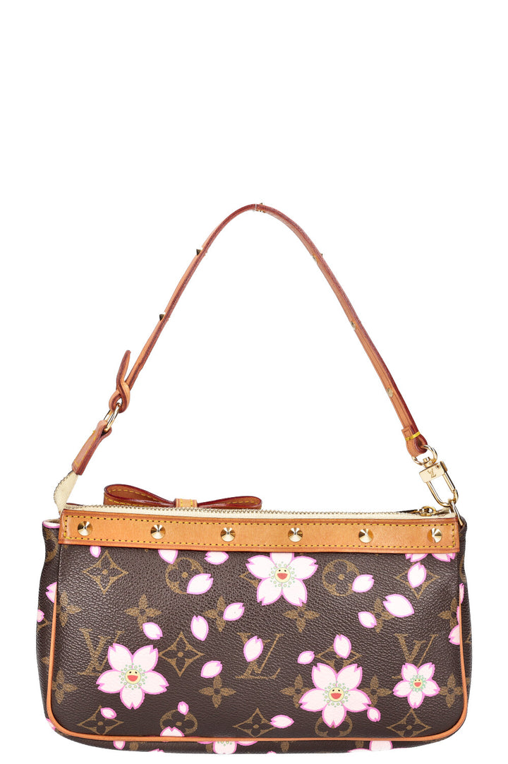 LOUIS VUITTON Murakami Cherryblossom Pochette