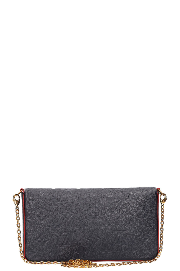 LOUIS VUITTON Felicie Pochette MNG Empreinte Navy