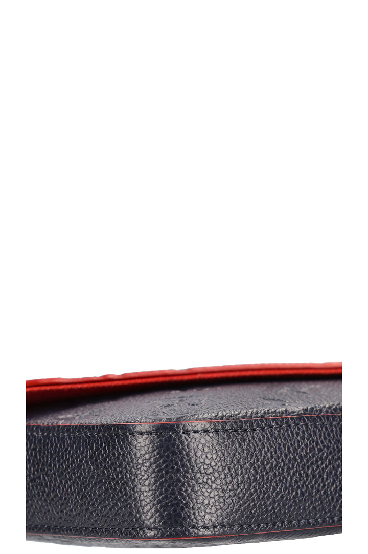 LOUIS VUITTON Felicie Pochette MNG Empreinte Navy
