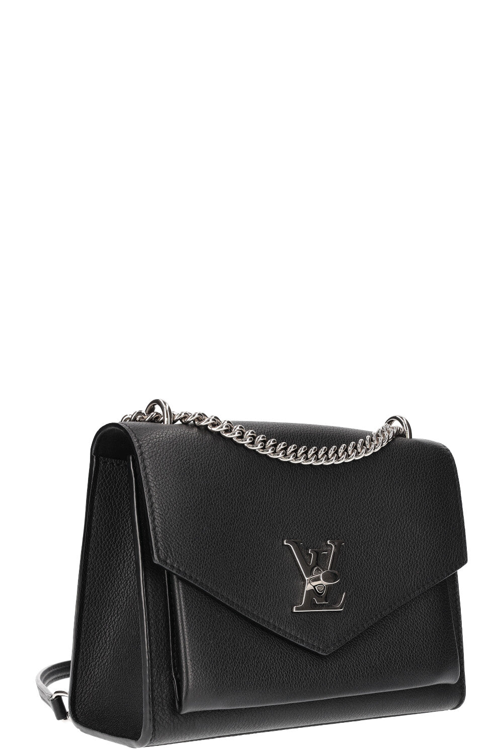 Lockme Bag Lv Lock Me Bb LOUIS VUITTON Lockme BB Bag Black – REAWAKE