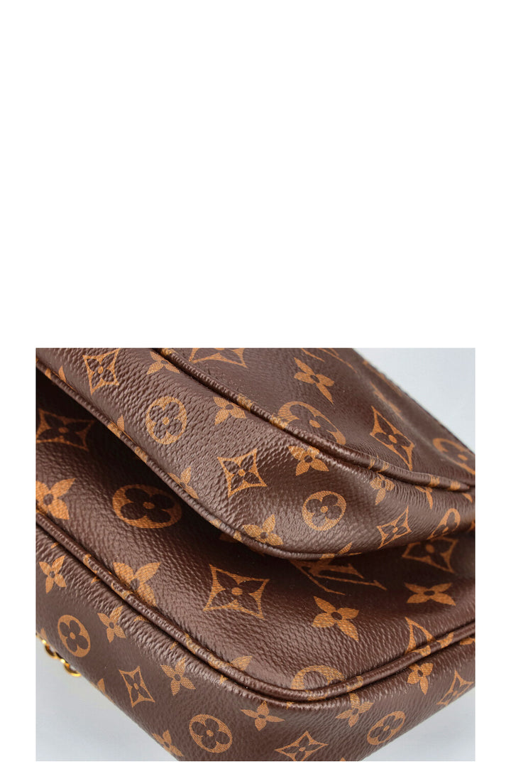 LOUIS VUITTON Multi Pochette Canvas MNG