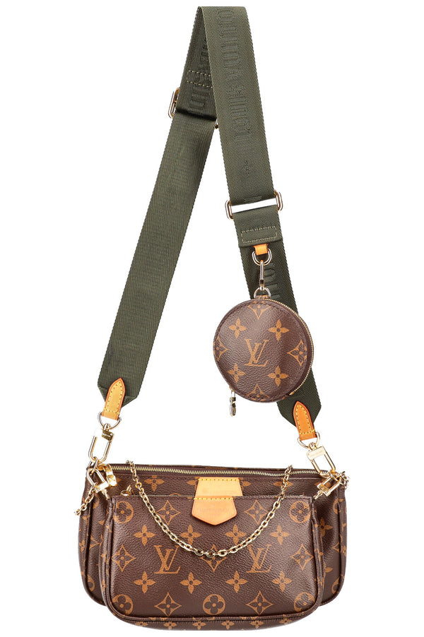 LOUIS VUITTON Multi Pochette Toile MNG