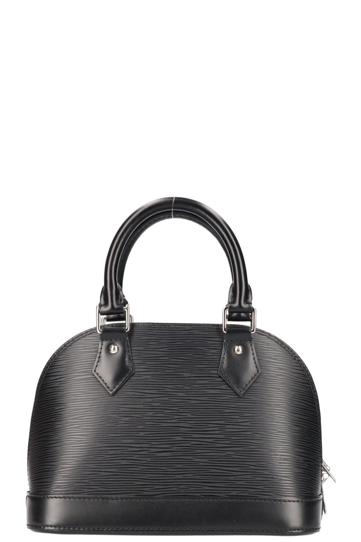 LOUIS VUITTON Alma BB Epi Black