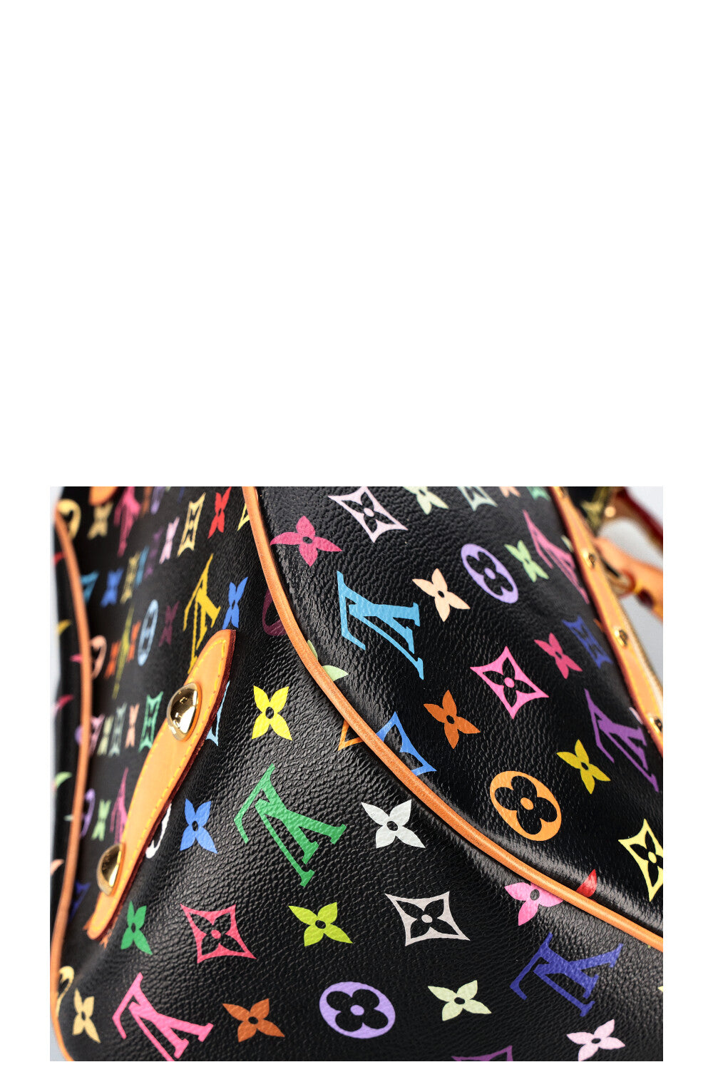 LOUIS VUITTON Sac Rita Murakami Multicolore Toile Noire MNG