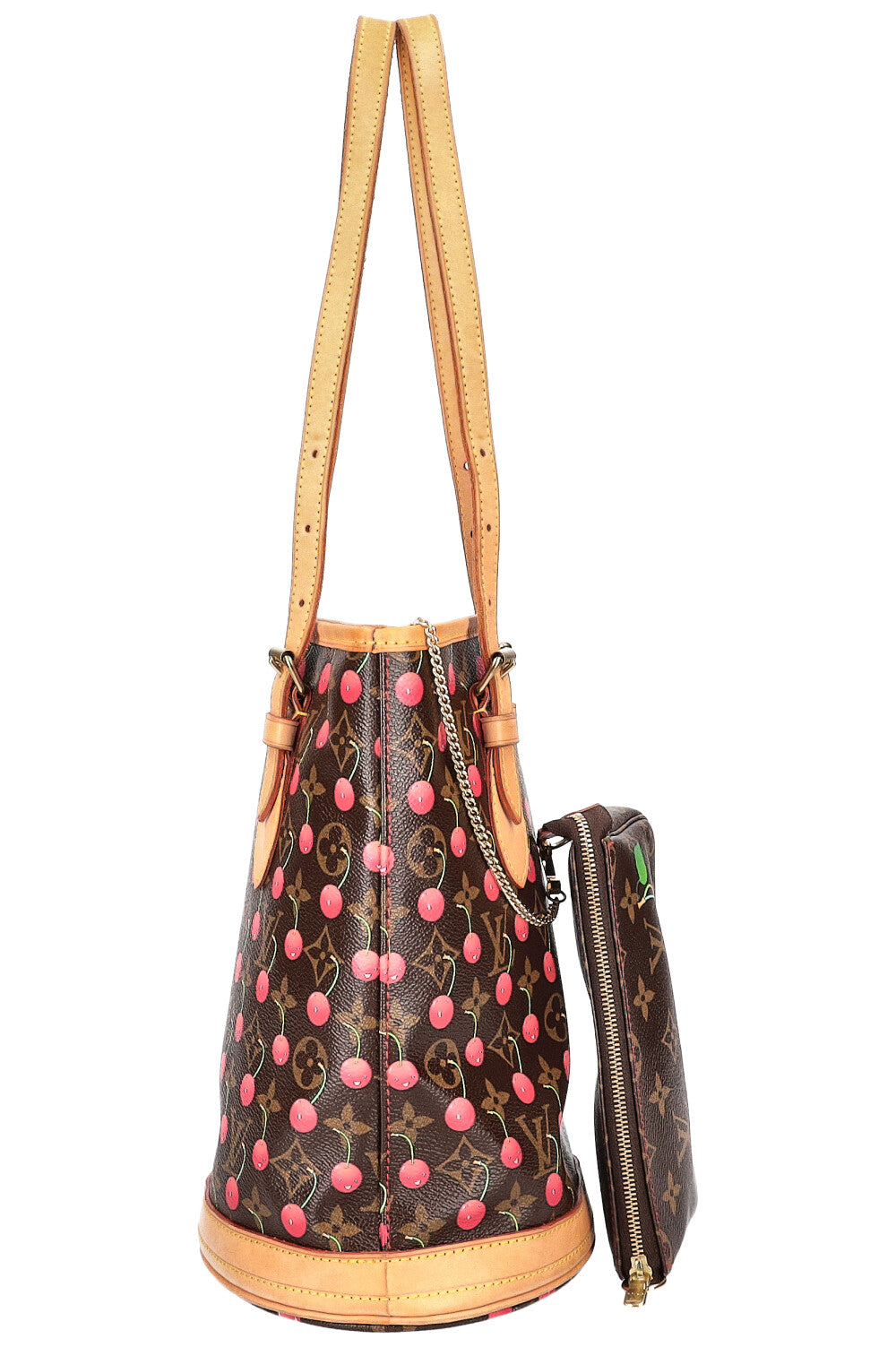 LOUIS VUITTON Bucket Bag Monogram Cerises