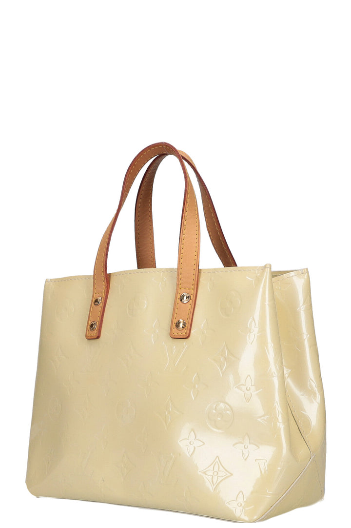 LOUIS VUITTON Reade PM Tote Vernis Yellow