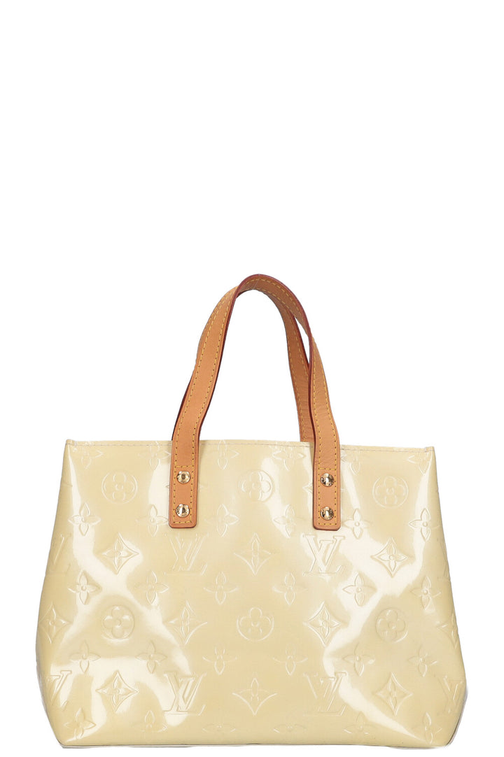 LOUIS VUITTON Reade PM Tote Vernis Yellow