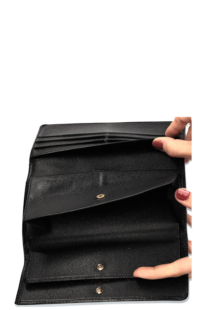 LOUIS VUITTON Sarah Wallet Epi 2001