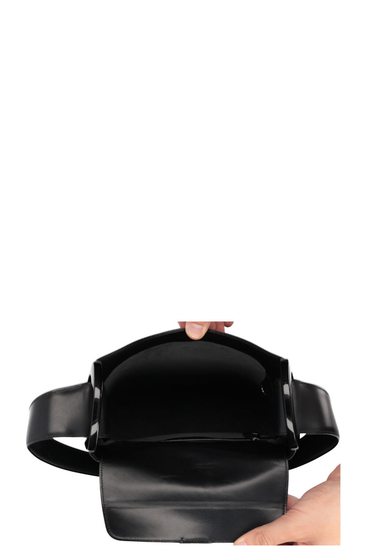 LOUIS VUITTON Verseau Bag Epi Black