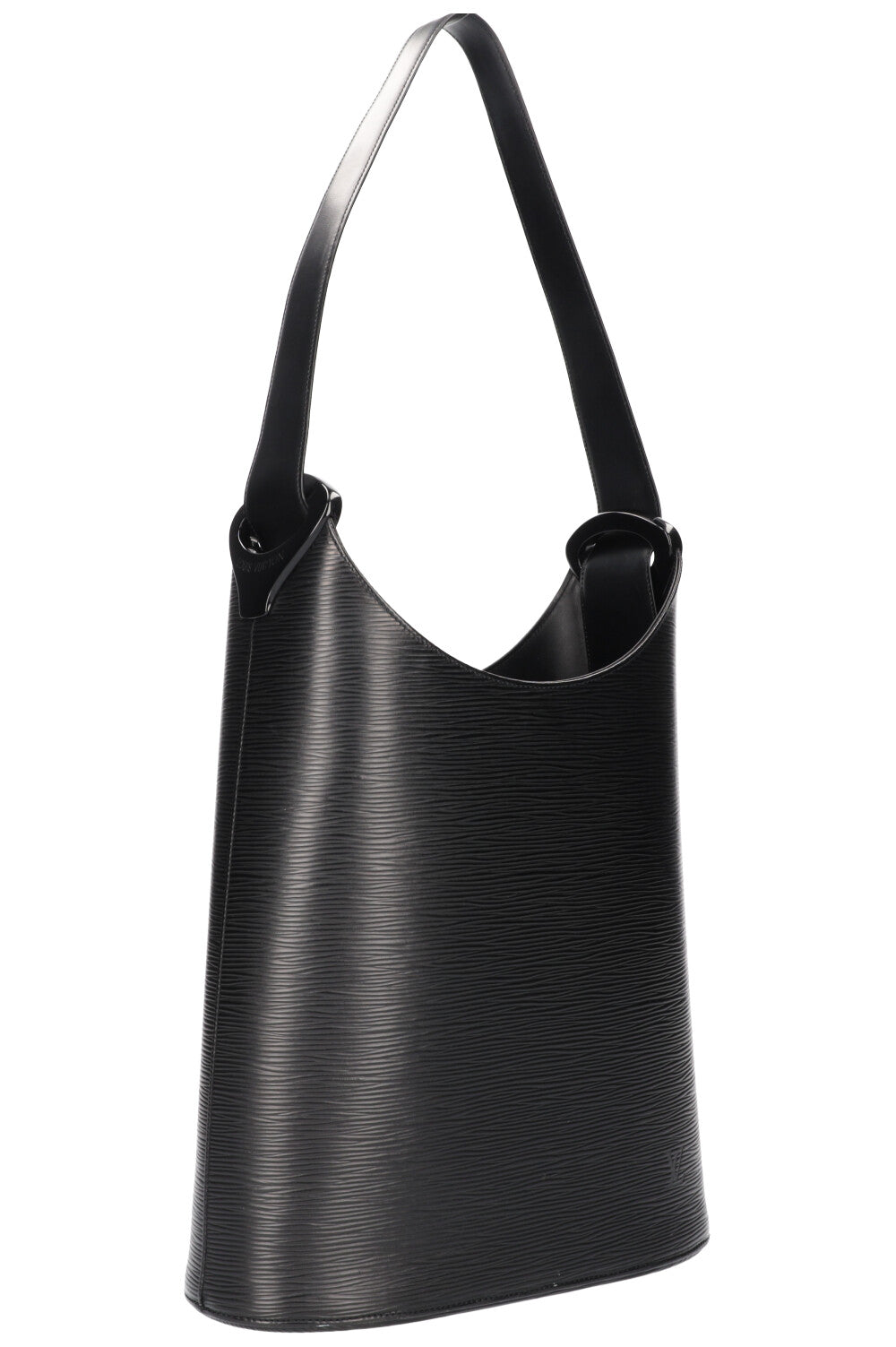 LOUIS VUITTON Verseau Bag Epi Black