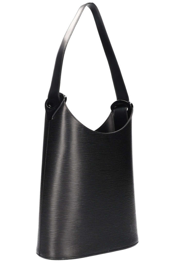 LOUIS VUITTON Verseau Bag Epi Black