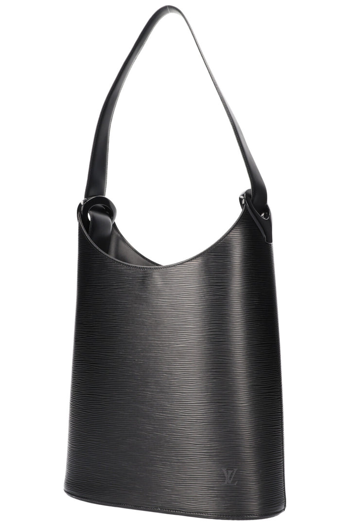 LOUIS VUITTON Verseau Bag Epi Black
