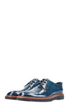 LOUIS VUITTON Lace Up Flats Blue