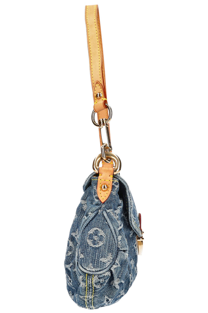 LOUIS VUITTON Mini Pleaty Bag Denim