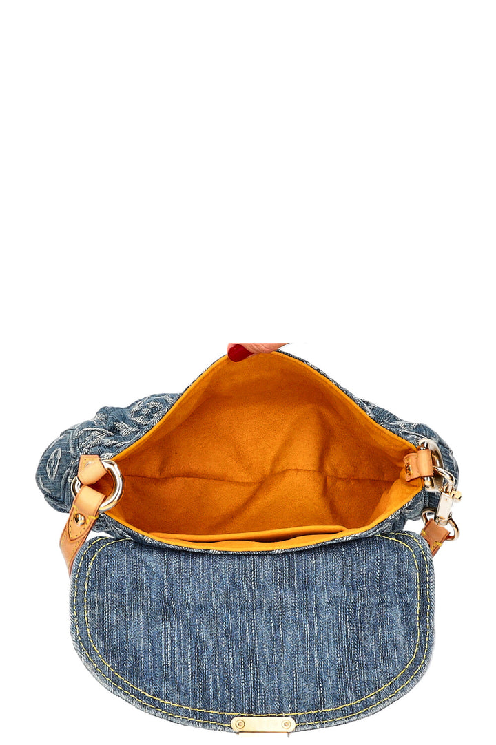 LOUIS VUITTON Mini Pleaty Bag Denim